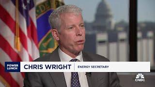 US Energy Sec. Chris Wright on natural gas reduction, nuclear energy and more