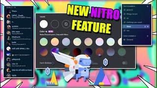 *NEW* DISCORD FEATURE COLORED SERVER THEMES, NITRO FEAUTRE, PERKS & MORE