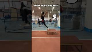 Triple Jump Hop Drill #shorts | Olivia Henry Two