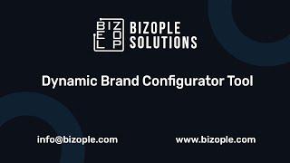 Dynamic Brand Configurator Tool