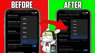 Best Magisk Module For MIUI Devices!! - Unlock 144FPS List On Built-In Screen Recorder