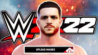 FACE SCAN & IMAGE UPLOAD! WWE 2k22