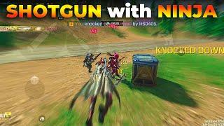 Satisfy Shotgun Using NINJA class | Solo vs Squad in COD Mobile