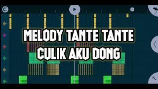 Free FLM - DJ Melody Tante-Tante Culik Aku Dong - Cocok Buat jedak jeduk - (Santuy Full Bass)