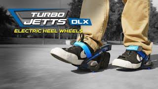 Razor Turbo Jetts DLX Electric Heel Wheels Ride Video