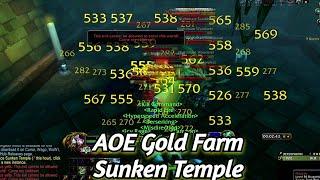 Wotlk Classic - Easy Sunken Temple AOE gold farm