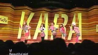 KARA - Pretty Girl (카라-프리티걸) @SBS Inkigayo 인기가요 20081207