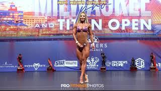 2021 IFBB Milwaukee Pro Wellness Champion Isabelle Nunes Posing Routine