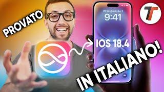 apple intelligence italian review ios 18 beta iphone