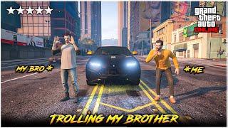 TROLLING MY BROTHER IN GTA 5 ONLINE | GTA 5 | Maddy Telugu Gamer