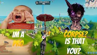 Playing Random Squads! (I met Corpse?!) - Fortnite Battle Royale