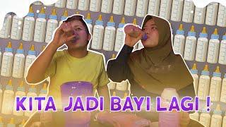 MINUM SUSU PAKE BOTOL BAYI !!