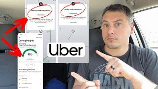 Uber ADVANTAGE Vs STANDARD Mode With Driving Scores