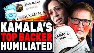 Kamala Harris Ball Washer Mark CUBAN MELTDOWN Deletes ALL Kamala Harris Posts Loses HUGE Followers