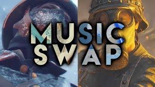 Battlefield 1 Tsar DLC Music vs Call of Duty WW2 Music (Songs Swapped)