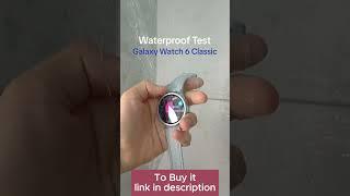 SAMSUNG Galaxy Watch 6 40mm Bluetooth Smartwatch: Waterproof Test Galaxy Watch 6 Classic #shorts