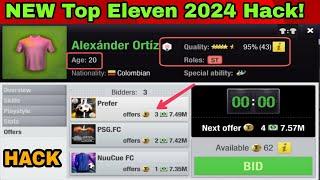 NEW Easy Top Eleven HACK in 2024 - Top Eleven Hack/glitch Transfer Market to get good players easily