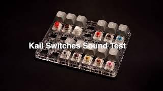 Kailh Switch Sound Test: Box, Regular, Speed Switches