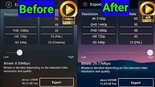 how to make 4k video in kinemaster || how to export 4k in kinemaster || kinemaster 4k export