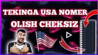 USA NOMER OLISH / TEKINGA CHEKSIZ VA XATOSIZ USA NOMER KUNIGA 20 TA