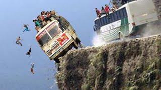 Dangerous Idiots Truck, Bus & Heavy Equipment Fails Driving - Extreme Truck Total Idiots at Work