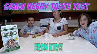 Grain Berry with Onyx Sorghum. A Real Taste Test by Kids