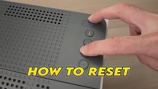 How to Reset & Restore your HP LaserJet M209dwe Printer