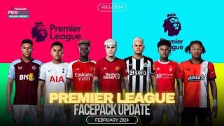 Premier League Facepack Update, Efootball Pes 2021 (SIDER ONLY) PC