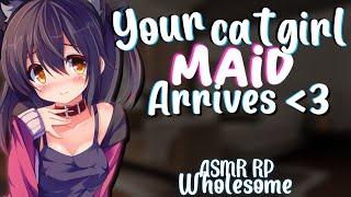 Your Catgirl Maid Arrives! "Hello Master!" | [Wholesome] [ASMR RP]