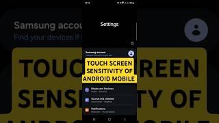 How to increase Touch screen response in Android?/ Touch screen sensitivity #shortsfeed #shorts