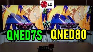 LG QNED7S vs QNED80 - Ninguno tiene tecnología Mini LED