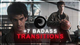 +7 Badass transitions on alight motion