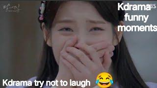 Kdrama Funny moments Kdrama try not to laugh 