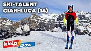 Skifahren hat Gian-Lucas (14) im Blut! | Klein gegen Groß