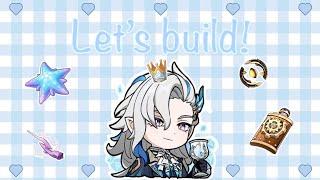 Build Neuvillette With Me! | Cozy Genshin | Fixing My Account