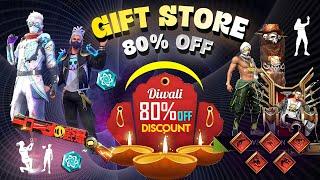 Gift Store 80% Off Discount Event| Free Fire New Event | Ff New Event Today | Upcoming new event