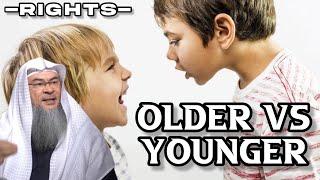 Rights of an Elder Sibling over Younger siblings