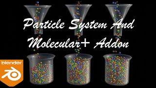 Blender Tutorial | Particle System And Molecular Addon