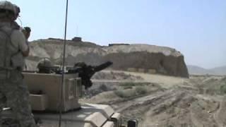 FIRING THE MARK 19 AUTOMATIC GRENADE LAUNCHER IN AFGHANISTAN
