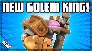 New GOLEM KING Hero Skin!!! NOVEMBER GOLD PASS | Clash of Clans