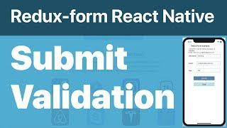 53-Redux-form#4.Submit validation example and SubmissionError