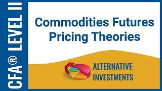 CFA® Level II Alternative Investments - Pricing Commodity Futures: Concepts and Theories Explained