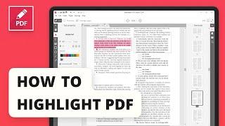 How to Highlight Text and Custom Areas in a PDF on Windows