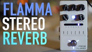 Flamma Stereo Reverb Pedal - ONLY $65?!