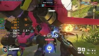 Overwatch 2 - i9 13900KF + RTX 4080 - 1080p Max & Low Settings - Benchmark Fps Test