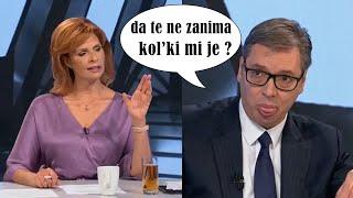 Vučić - Da te ne zanima možda kol'ki mi je 