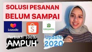 SOLUSI PESANAN BELUM SAMPAI DI SHOPEE | Pesanan Di Shopee Belum Sampe