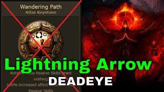 No Wandering Path - Lightning Arrow Deadeye [Atlas Testing for 3.24 PoE Necropolis]