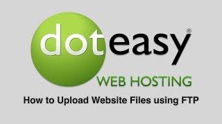 How to upload website files using FTP