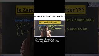 Is Zero an even number | Is Zero an even or odd number | Zero is an odd or even number